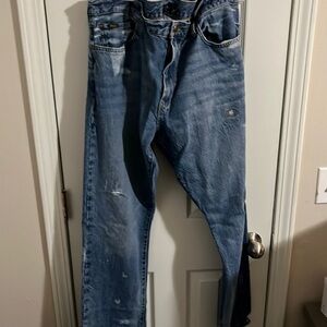 Polo Ralph Lauren Distressed Jeans - size 38”x32”.
